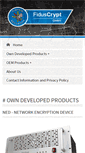 Mobile Screenshot of fiduscrypt.com