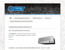 Tablet Screenshot of fiduscrypt.com